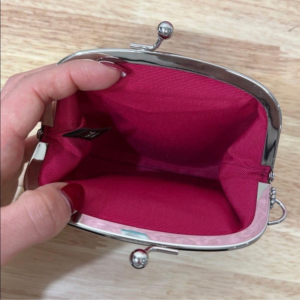 COACH Kisslock Coin Purse - Picture 3 of 11